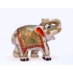 Marble Elephant 6 In