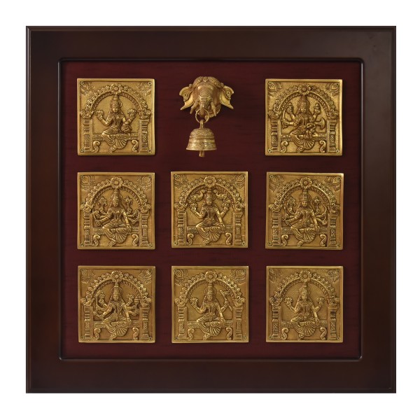 Brass Asht Lakshmi