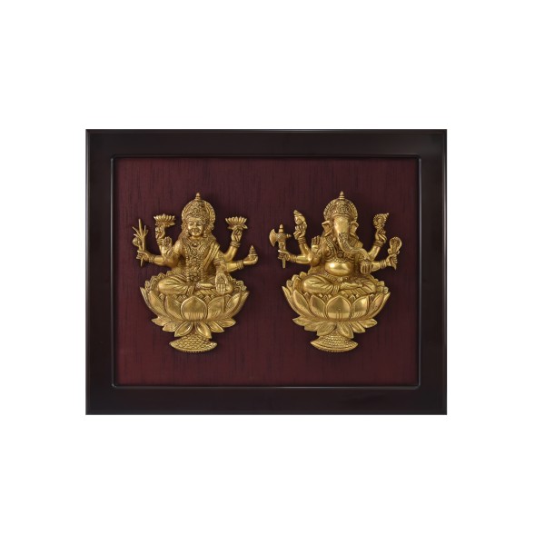 Brass Ganesh Lakshmi
